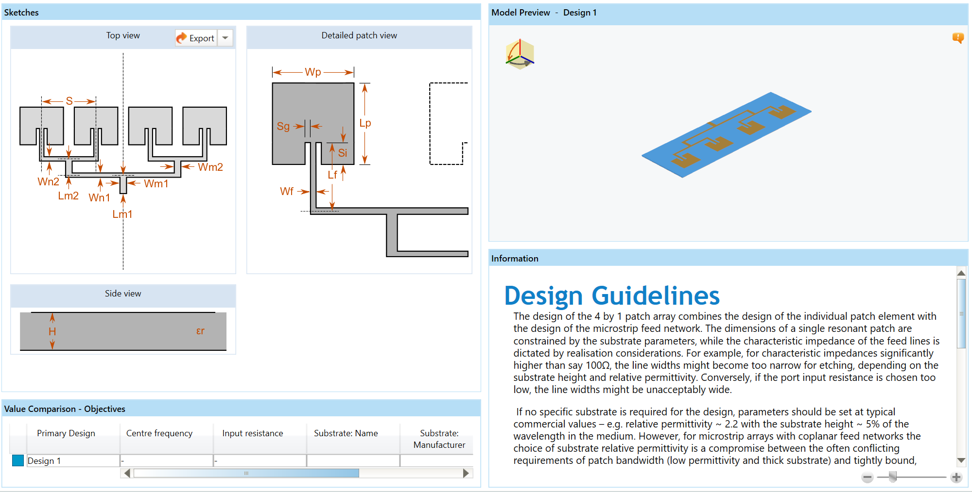 Antenna Design - CAD design