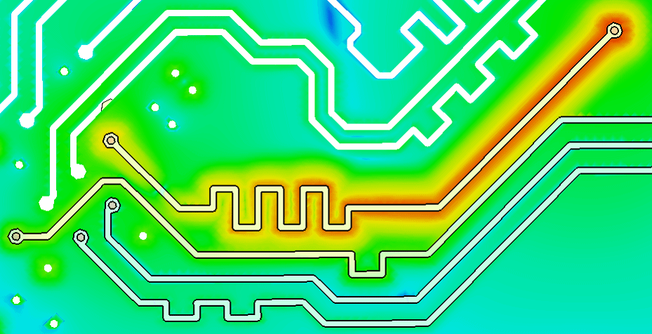 PCB footprints SI measurement